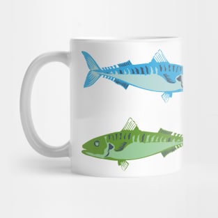 barracuda fish color Mug